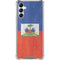 Haiti Flag Distressed Galaxy A15 5G Clear Case
